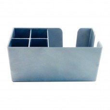 Органайзер барний 24x15x10 см, срібний The Bars