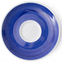 Блюдце для еспресо 12 см, серія Verona Millecolori Blue Ancap