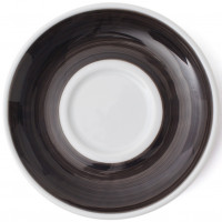 Блюдце 14,5 см, серія Verona Millecolori Black Ancap