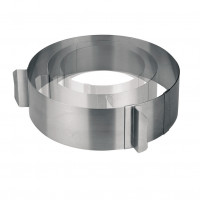 Роз'ємне кільце для торта d 16-30 см, h 7 см Lacor