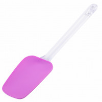 Кондитерська лопатка силіконова фіолетова 255 мм Silikomart