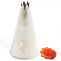 Кондитерська насадка OPEN STAR d 6 мм Martellato