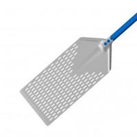 Лопата для піци 166 см прямокутна з перфорацією Gi.Metal