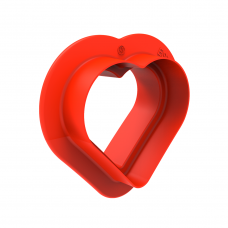 Силіконова форма для десертів HEARTIX 85 мл Silikomart